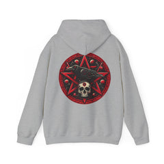 Unisex Heavy Hooded Sweatshirt „666“