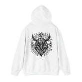 Unisex Heavy Hooded Sweatshirt „Crow“
