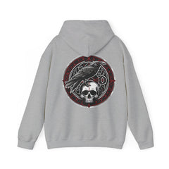 Unisex Heavy Hooded Sweatshirt „Crow“