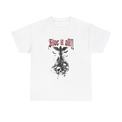 Heavy Cotton Tee „Give it all“