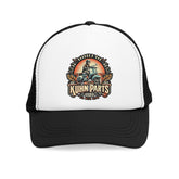Retro Motorcycle Enthusiast Mesh Cap - Kuhn Parts Design