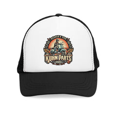 Retro Motorcycle Enthusiast Mesh Cap - Kuhn Parts Design