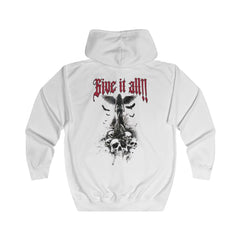 Full Zip Hoodie „Give it all“