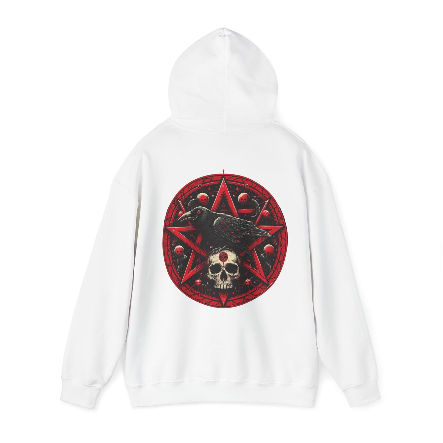 Unisex Heavy Hooded Sweatshirt „666“