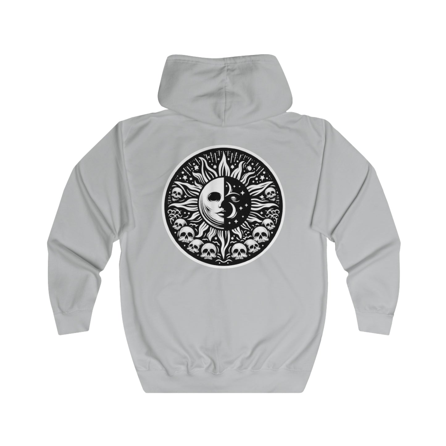 Full Zip Hoodie „Sun&Moon“