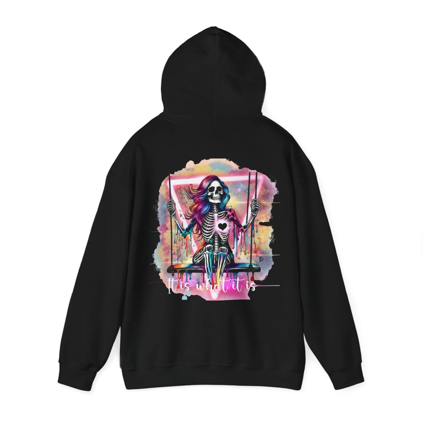 Heavy Hooded Sweatshirt „It is…“