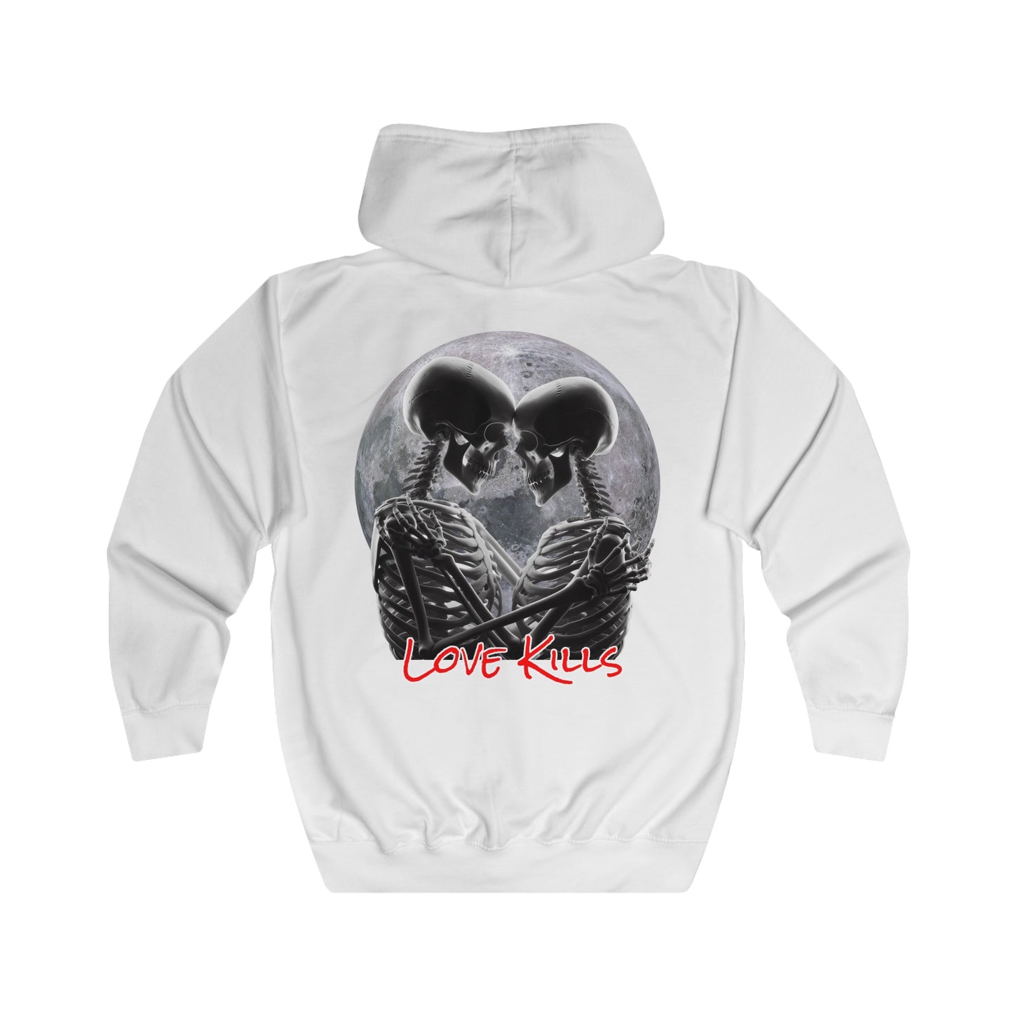 Full Zip Hoodie „Kiss“