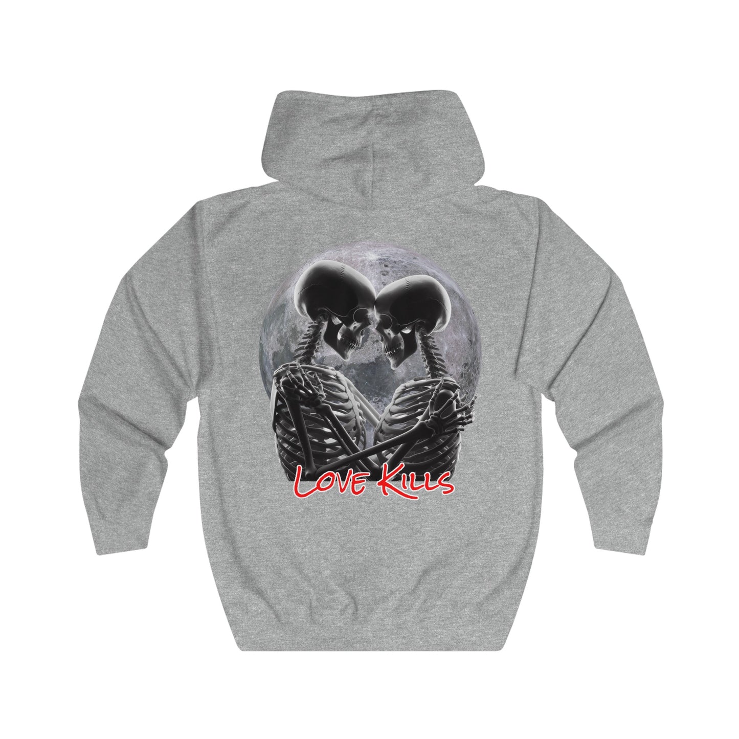 Full Zip Hoodie „Kiss“