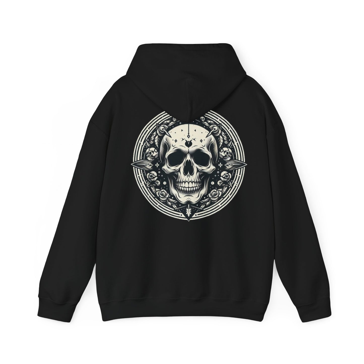 Heavy Hooded Sweatshirt „Skull“