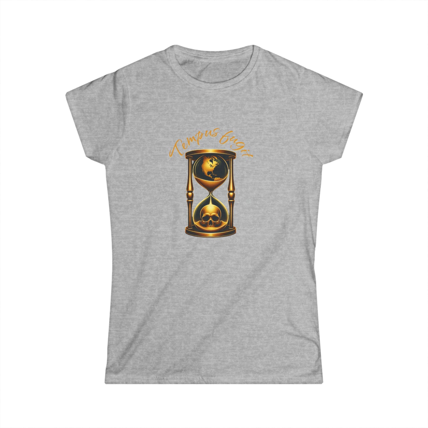 Women's Softstyle Tee „Tempus fugit“