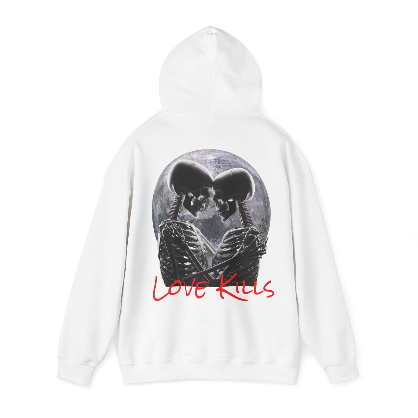 Heavy Hooded Sweatshirt „Kiss“