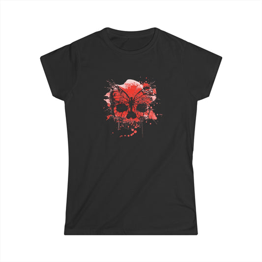 Women's Softstyle Tee „Butterfly red“