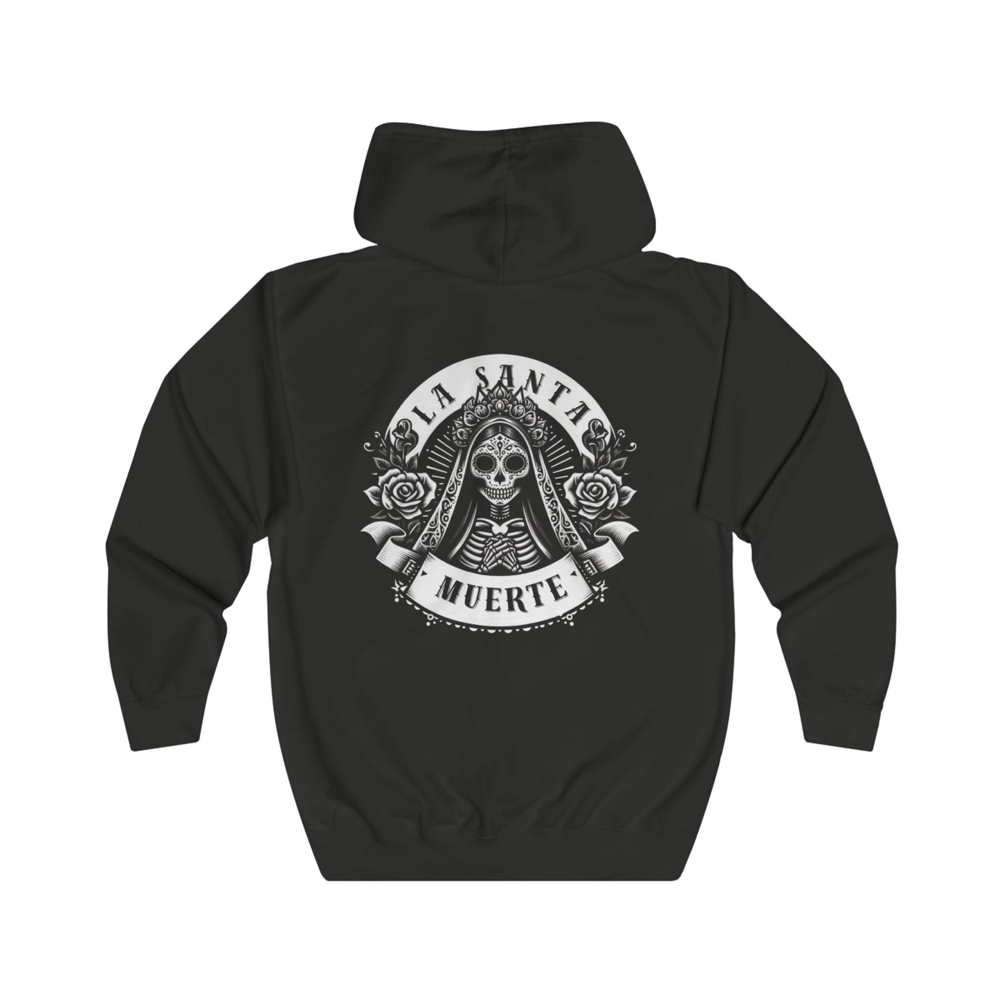 Full Zip Hoodie „Santa Muerte“