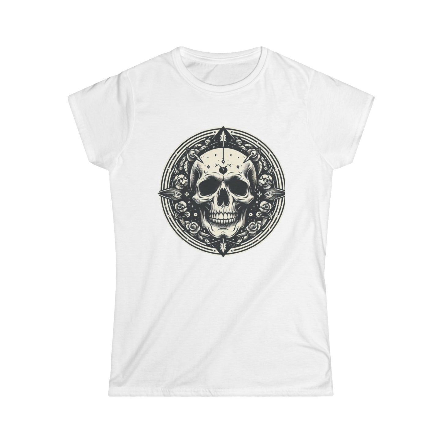 Women's Softstyle Tee „Skull“