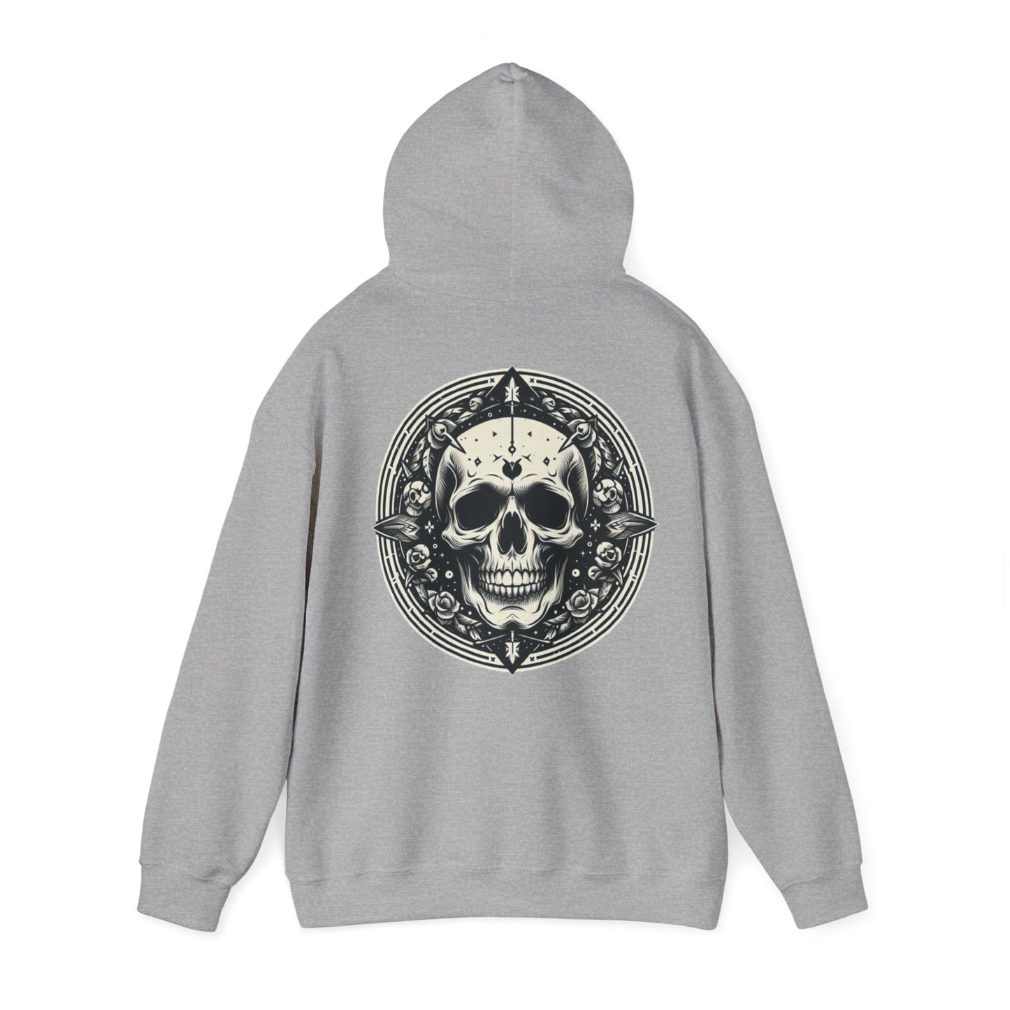 Heavy Hooded Sweatshirt „Skull“