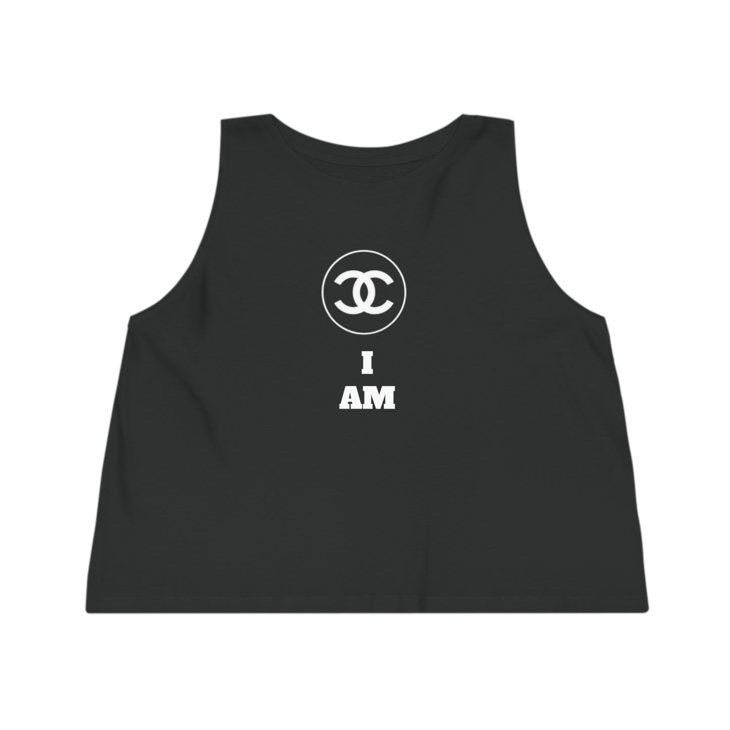 Women's Dancer Cropped Tank Top „I AM“