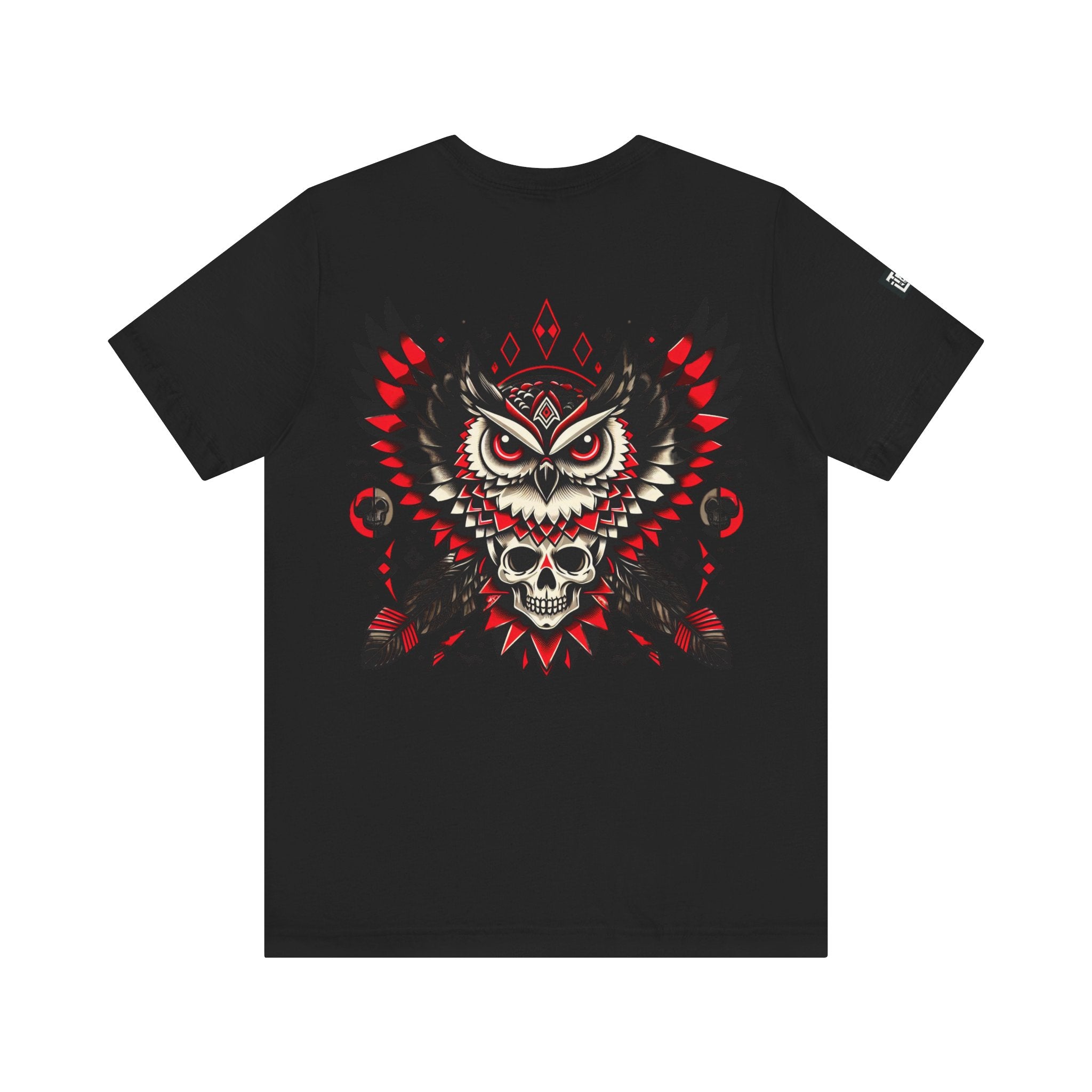 T-Shirt „Owl“ (unisex) Backprint