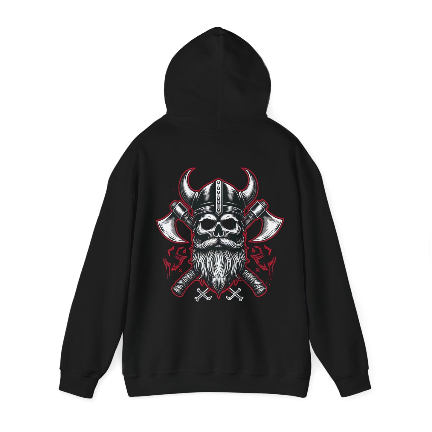 Unisex Heavy Hooded Sweatshirt „Viking“