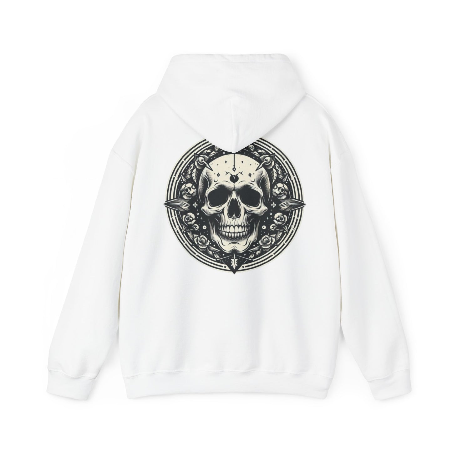 Heavy Hooded Sweatshirt „Skull“