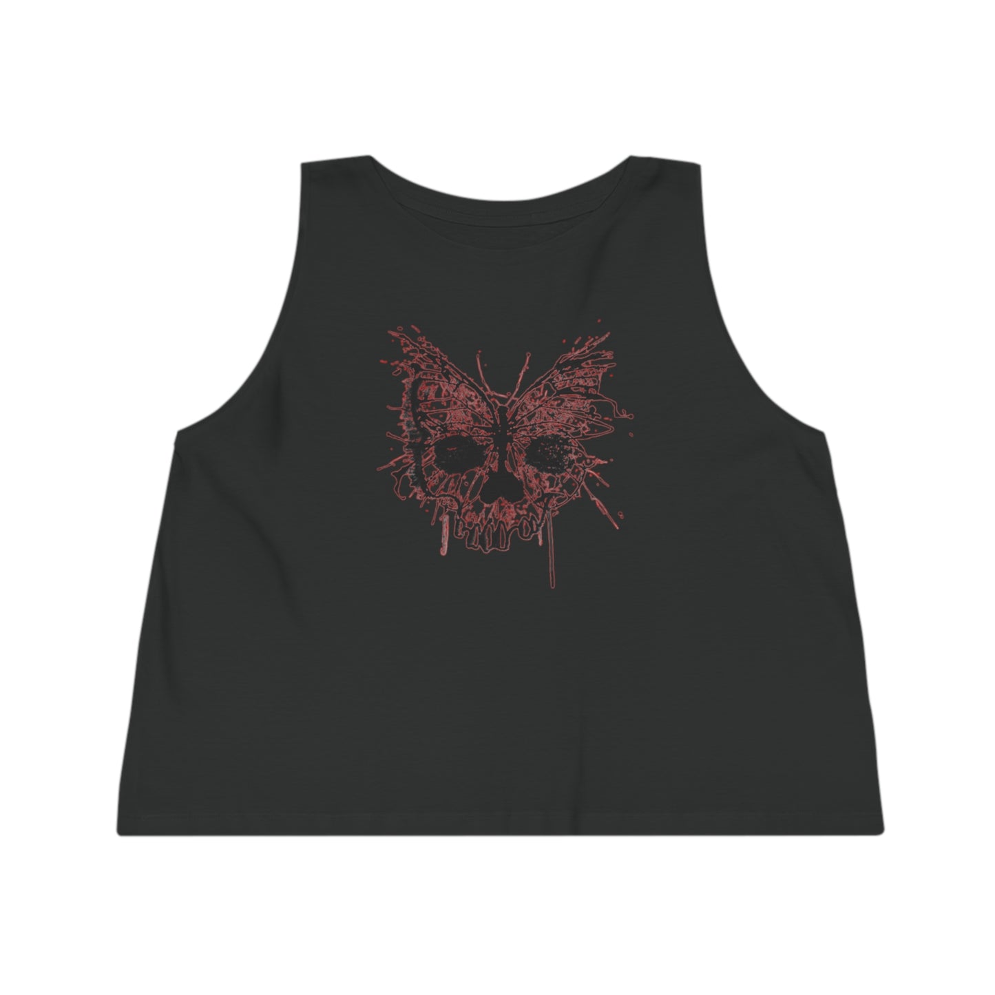 Women's Dancer Cropped Tank Top „Butterfly“