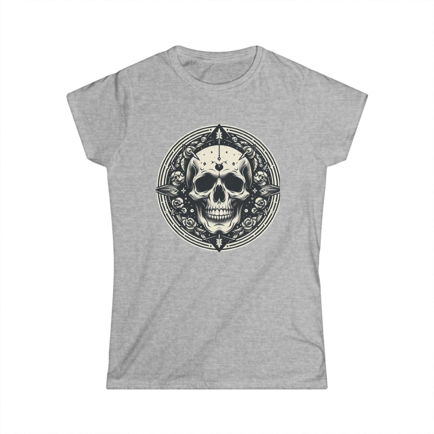 Women's Softstyle Tee „Skull“