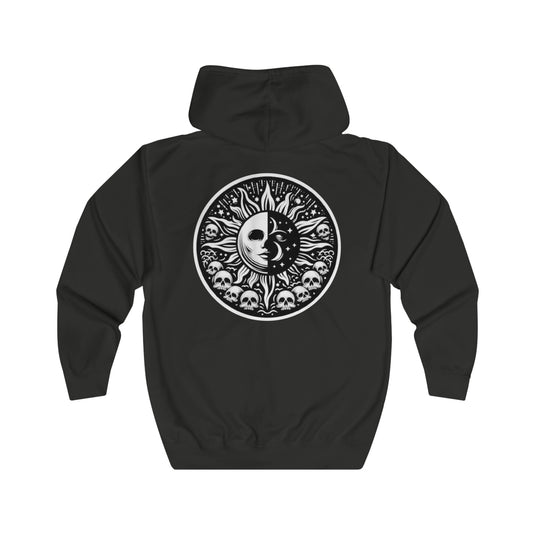 Full Zip Hoodie „Sun&Moon“