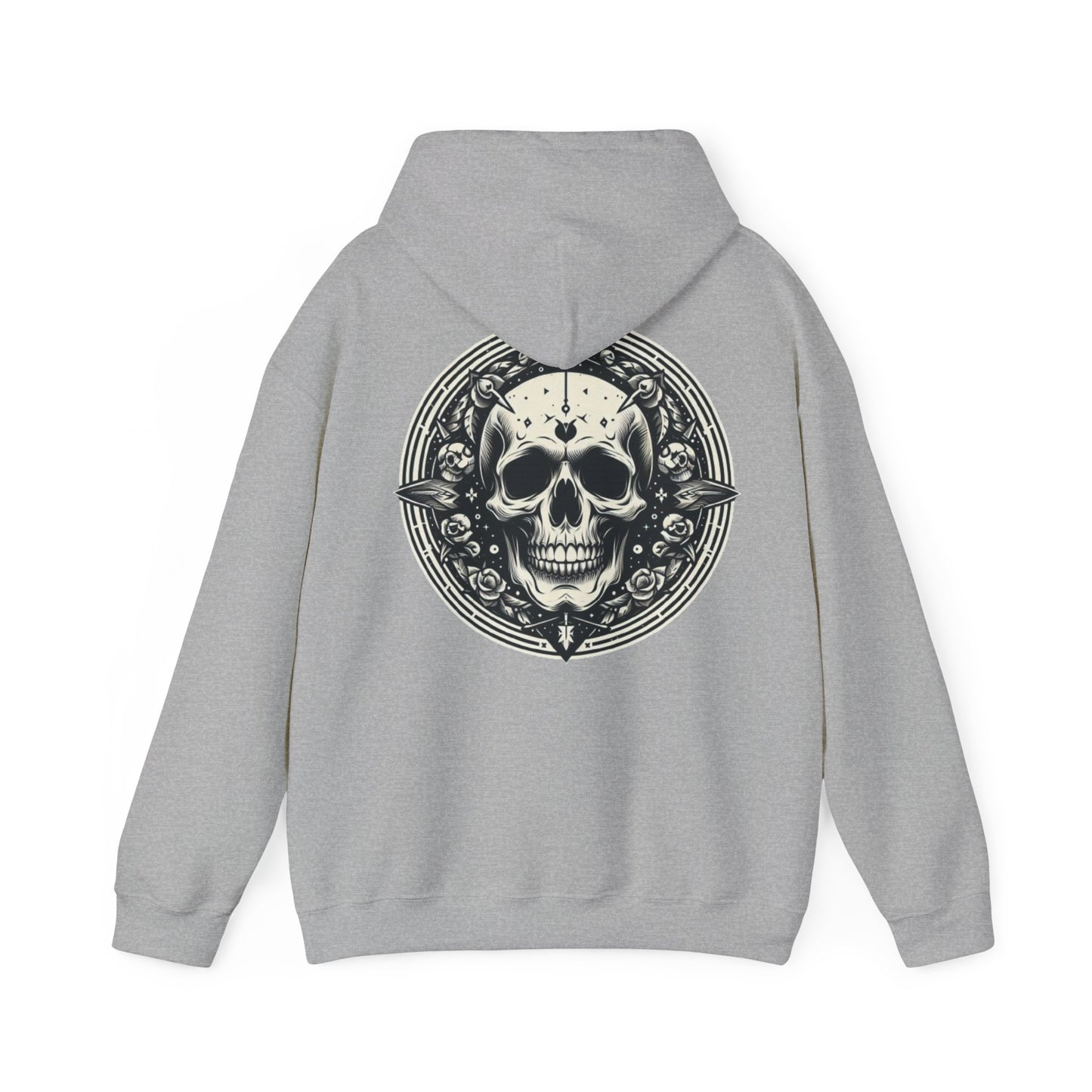 Heavy Hooded Sweatshirt „Skull“