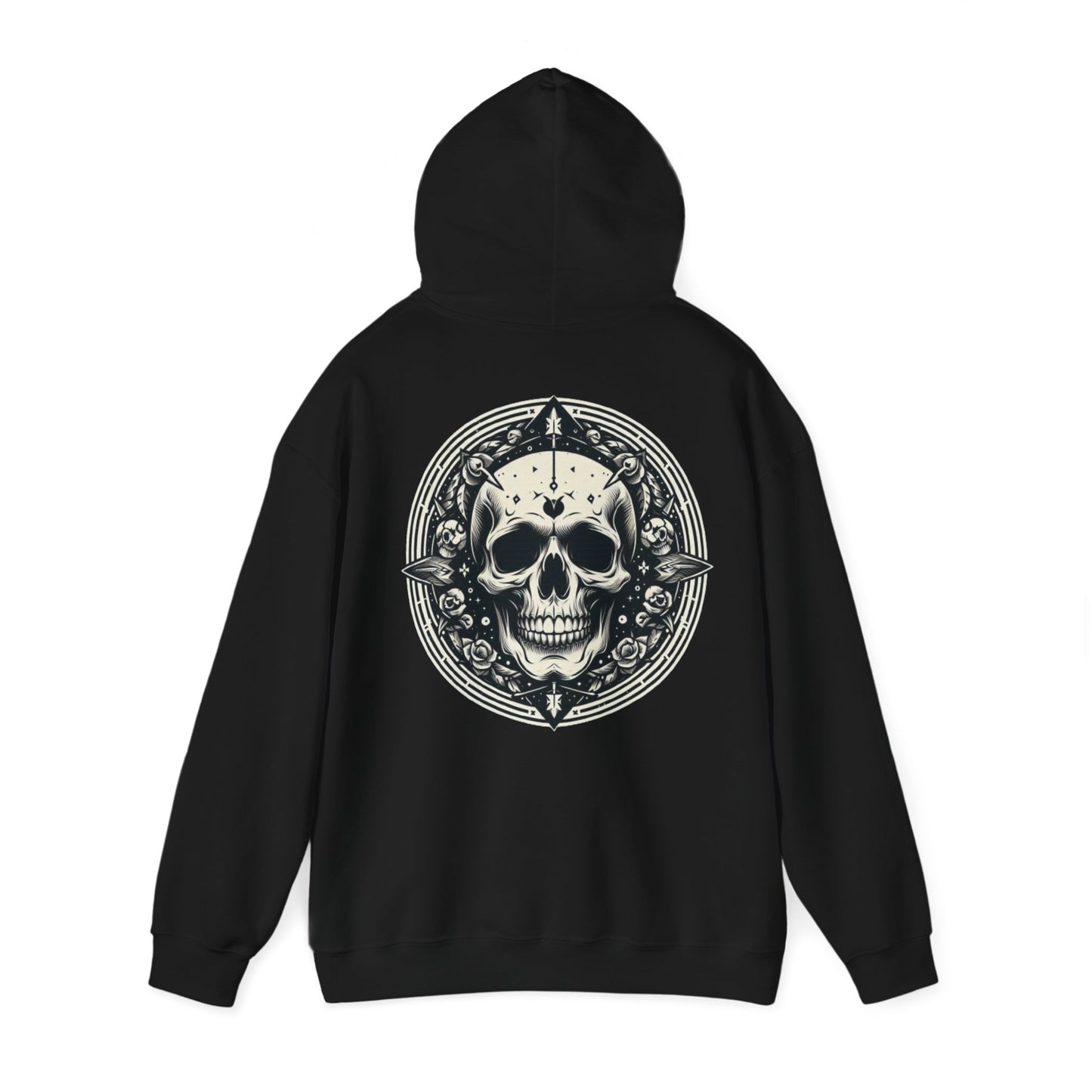 Heavy Hooded Sweatshirt „Skull“